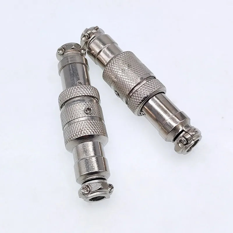 GX16 Docking Aviation Connector 2 3 4 5 6 7 8 9 10 Pin Male Female Plug Socket Inline Wire Panel Cable Connector Adapter Joint