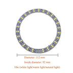 DC5V Dimmable LED Chip 5W-30W Surface Light Source SMD 5730 LED Light Beads DIY Tricolor Adjustable LED Bulb White Warm White