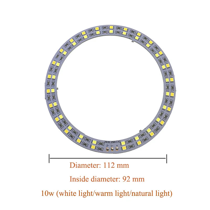 DC5V Dimmable LED Chip 5W-30W Surface Light Source SMD 5730 LED Light Beads DIY Tricolor Adjustable LED Bulb White Warm White