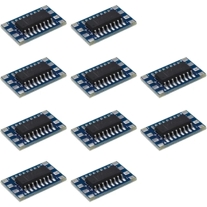10PCS Mini RS232 MAX3232 to TTL Level Converter Serial Module Board Adapter 3~5V MAX3232 Breakout Board Computer Serial Adapters