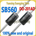 (10 pieces) SB560 SBS60 DO-201AD 5A/60V Schottky Diode 100% Brand New & Original