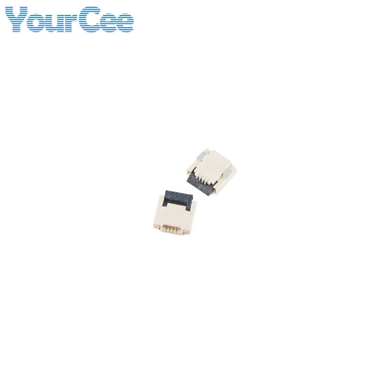 10PCS FFC/FPC Connector Flat Cable Socket 0.5MM Adapter 4/6/8/10/12/14/16-30/32/40/50/60 Pin Back Flip Front Insert Horizt