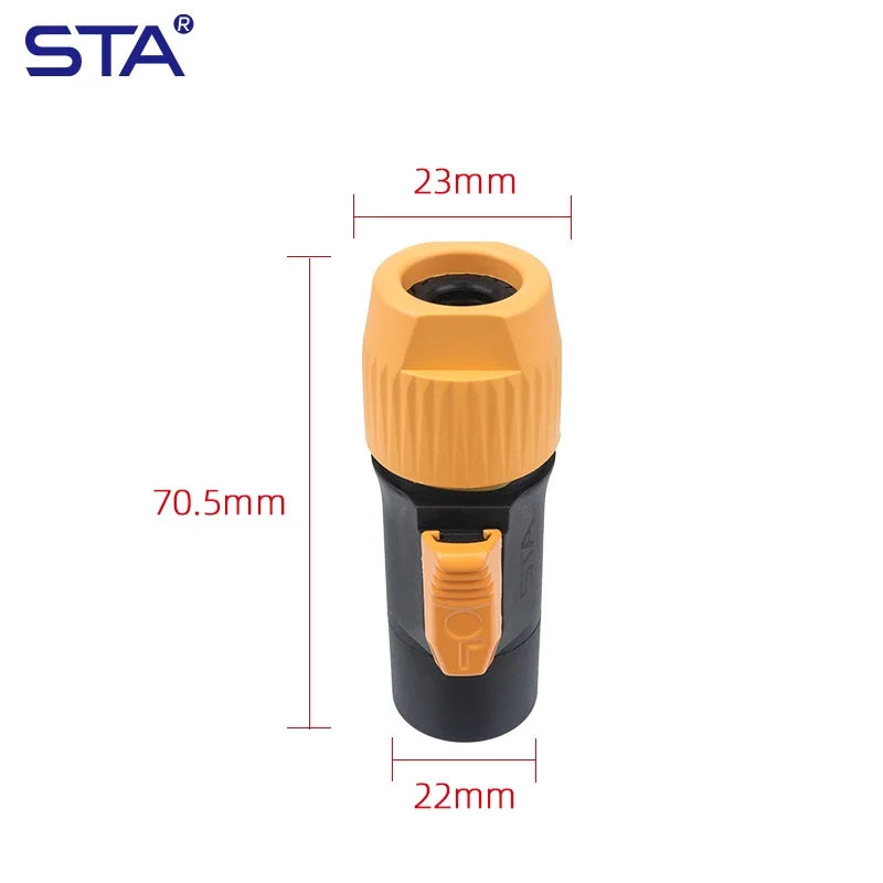 SAC3FX Powercon 3 Pin Female Plug LED Audio Live Stage Cable Power Stage Lighting Equipment Power Connector