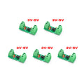 1 Channel Way Optocoupler Isolation Module PC817 3V-5V 12V 24V Photoelectric Isolator Rail Holder PLC Drive Motor Board
