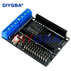 Node MCU Development Kit V3 CP2102 NodeMCU+Motor Shield Wifi Esp8266 Esp-12e diy rc toy remote control Lua IoT smart car L293D