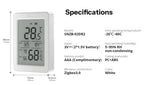 SONOFF SNZB-02DR2 AirGuard TH 3.6'' LCD Zigbee Temperature Humidity Sensor App Monitoring Work With Apple Home Via Matter Bridge