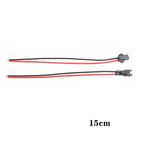 JST SM 2P Connector Cable Male to Female Plug Socket 22AWG 10cm Wire Adapter for LED Strip Light Lamp Driver 10Pairs