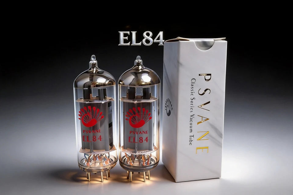 PSVANE EL84 Vacuum Tube Replace 6P14 6BQ5 for Tube Amp Headphone Amp Guitar Speaker Hifi Upgrade Tube Amplifier