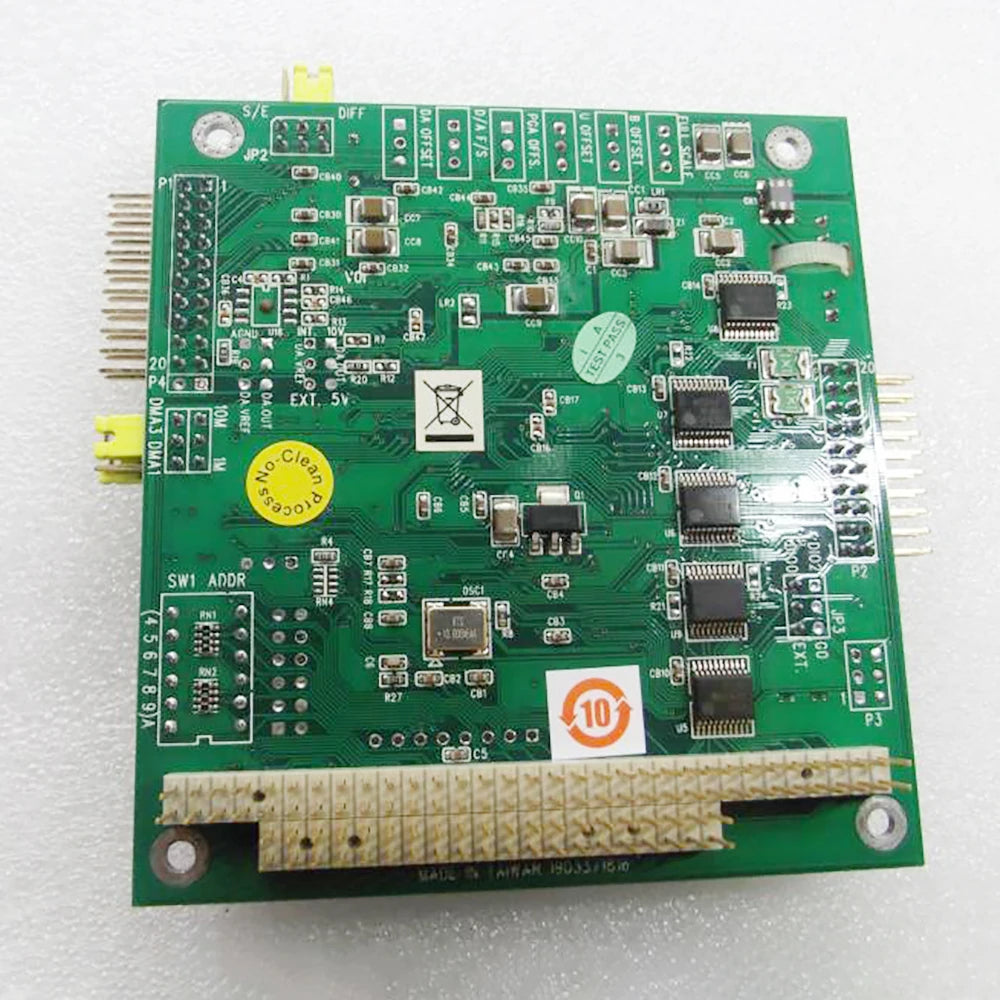 PCM-3718H PCM-3718 Series Rev.C1 For Advantech Module Interface Card 16-Bit High Gain PC104 Multi-Function Capture Card
