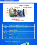 1PCS TTL to RS485 Module 485 to Serial Port UART Level Mutual Transfer Hardware Automatic Flow to the Control Board