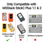 M5Stack StickC Plus 2 RF Development Board NRF24L01 & CC1101 Module with Bruce Firmware, 3D Printed Case Included