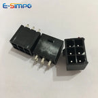 10PC 5569 4.2mm Black Dual Row Automotive Wiring Connector Straight Pin 2x1-2x12 Pin for PC/Computer Graphics Card ATX on Board