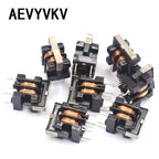 5PCS UU9.8 UF10.5 Common Mode Choke Inductor 5mH 10mH 15mH 20mH 25mH 30mH 40mH 50mH For Filter Pitch 7X8MM 10X13MM