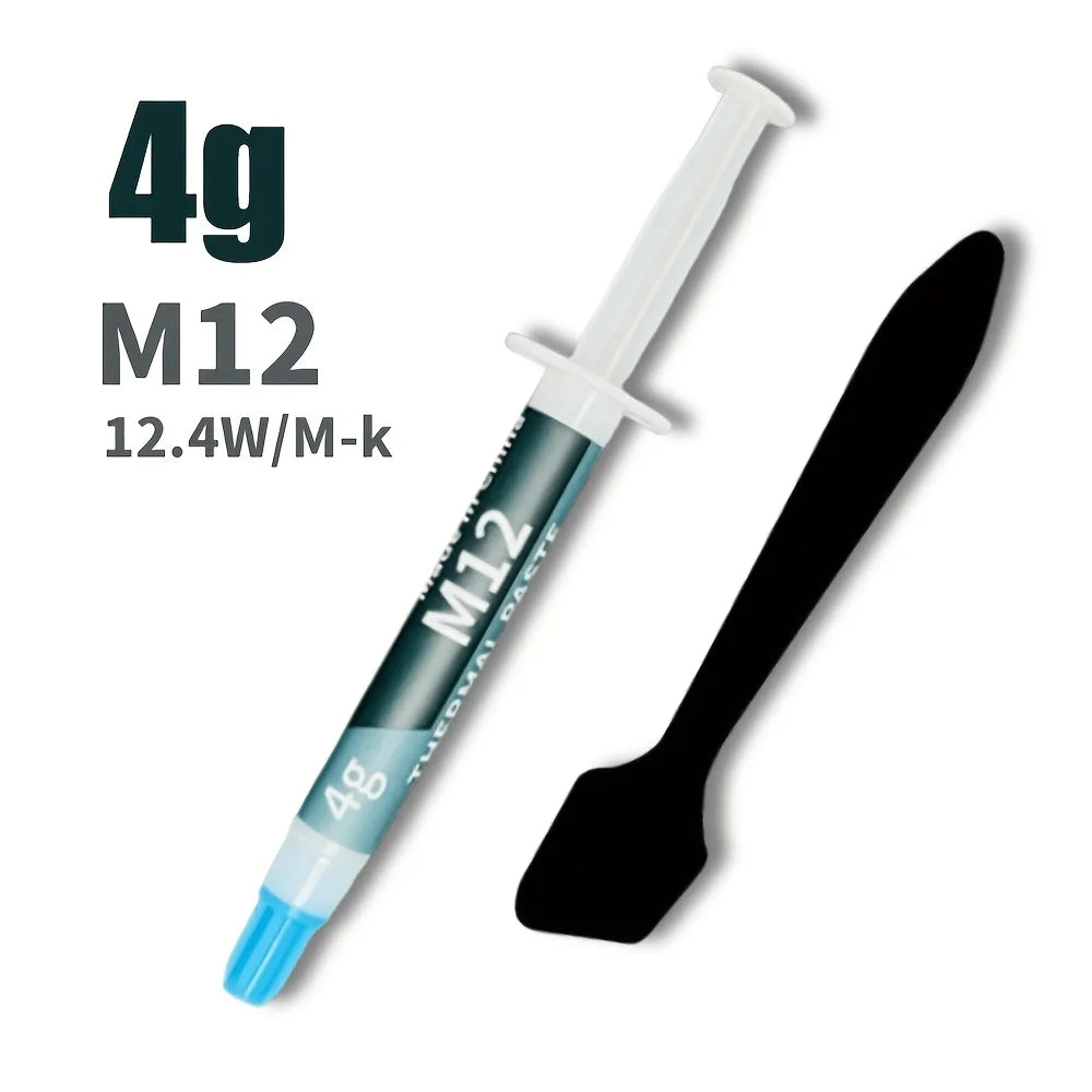 Thermal Paste Performance Thermal Conductive Grease Paste 12.4 W/MK 1/4/8/15/30g For Game PC PS5 CPU GPU Cooling