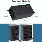 36V 48V 2A 3A 5A Lithium-Ion Charger 10S 13S 42V 54.6V 18650 Battery Charging 5A Fast Intelligent Charger