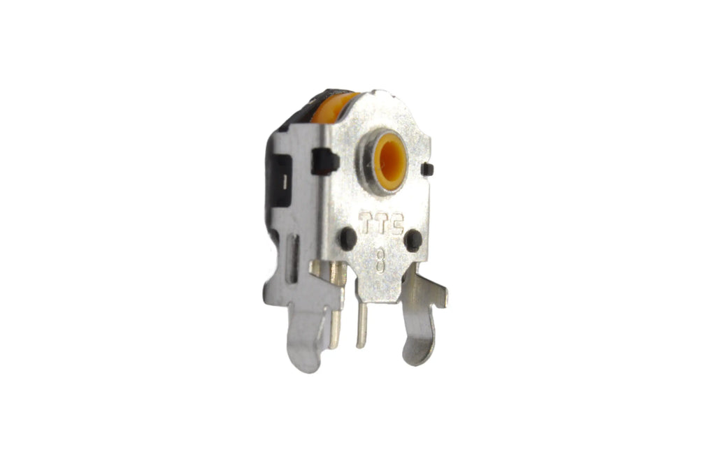 TTC 7/8/9/10/11/12/13/14/15/16mm Rotary Mouse Scroll Gold Wheel Encoder With 1.74mm Hole Mark,20-40g Force For PC Mouse