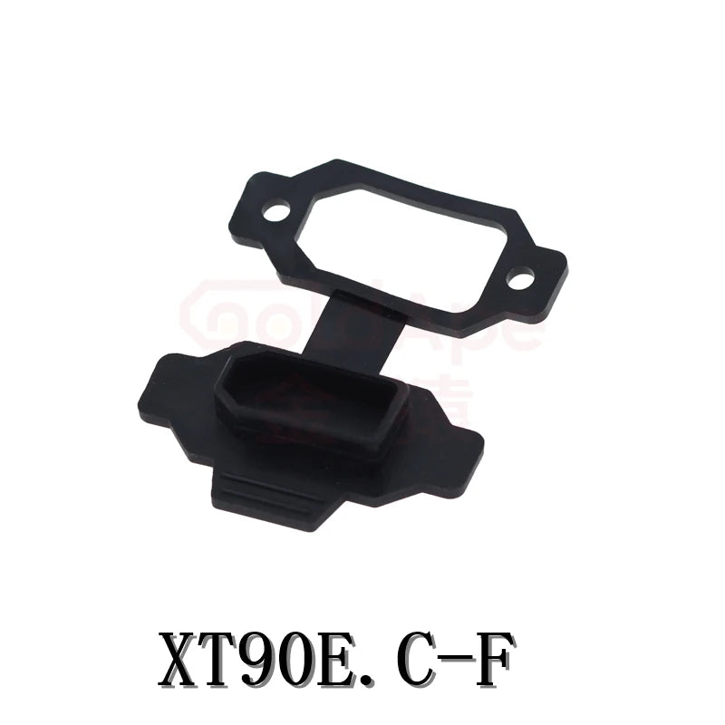 Amass XT90E-F Battery Connector XT90E Female Plug Gold-plated XT90 Mountable Connector Black Socket Or XT90H-M Quickly Charge