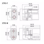 1/5/10 Pair XT60 XT-60 Male Female XT30 XT90 Ball Connectors Plug T Plug For RC Lipo Battery Rc Drone Airplane Car Accessories