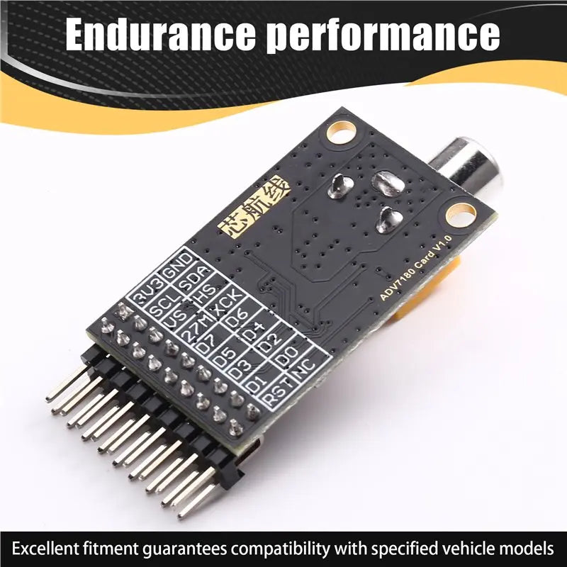 【SUPERDEALS】OV7670 Compatible ADV7180 Camera CCD/PAL Module, FPGA Module,With The Same Interface