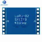 433MHZ SX1278 LoRa Module 433M 10KM Ra-02 Wireless Spread Spectrum Transmission Board 2.4G IPX Antenna for Smart Home