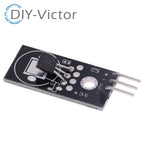 18B20 DS18B20 Digital Signal Output Temperature Measurement Module Board Detection Sensor for Arduino DC 5V Dupont Wire