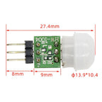 New HC-SR501 HC-SR505 AM312 SR602 HW-MS03 Adjust IR Pyroelectric Infrared Mini PIR module Motion Sensor Detector Module