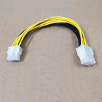 5pc 5557 5559 4.2mm Double Row 30CM 1015 20AWG 0.75mm2 600V Male to Female CPU Mainboard Extension Computer Auto Wire Harness