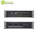 Sennuopu HIFI-K10 8-Channel Car Amplifier Integrated 10-Channel DSP Processor, HIFI Car Audio Sound Tuning Amplifier