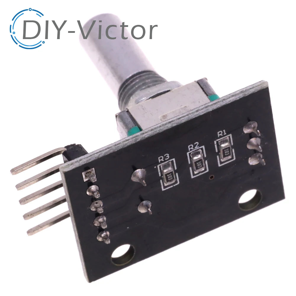10pcs/lot 360 Degrees Rotary Encoder Module Brick Sensor Switch Development KY-040