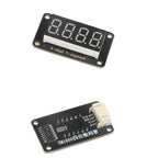 0.36 Inch 4 Digit 7 Segment LED Display TM1650 Driver Chip 3.3V 5V PH2.0 Interface Red Light for Arduino ESP32 Microbit Raspberr