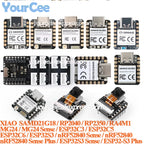 10pcs/1pc Seeed Studio XIAO ESP32C6 ESP32 ESP32C3 ESP32S3 Sense MG24 NRF52840 RA4M1 RP2350 SAMD21G18 RP2040 Development Board