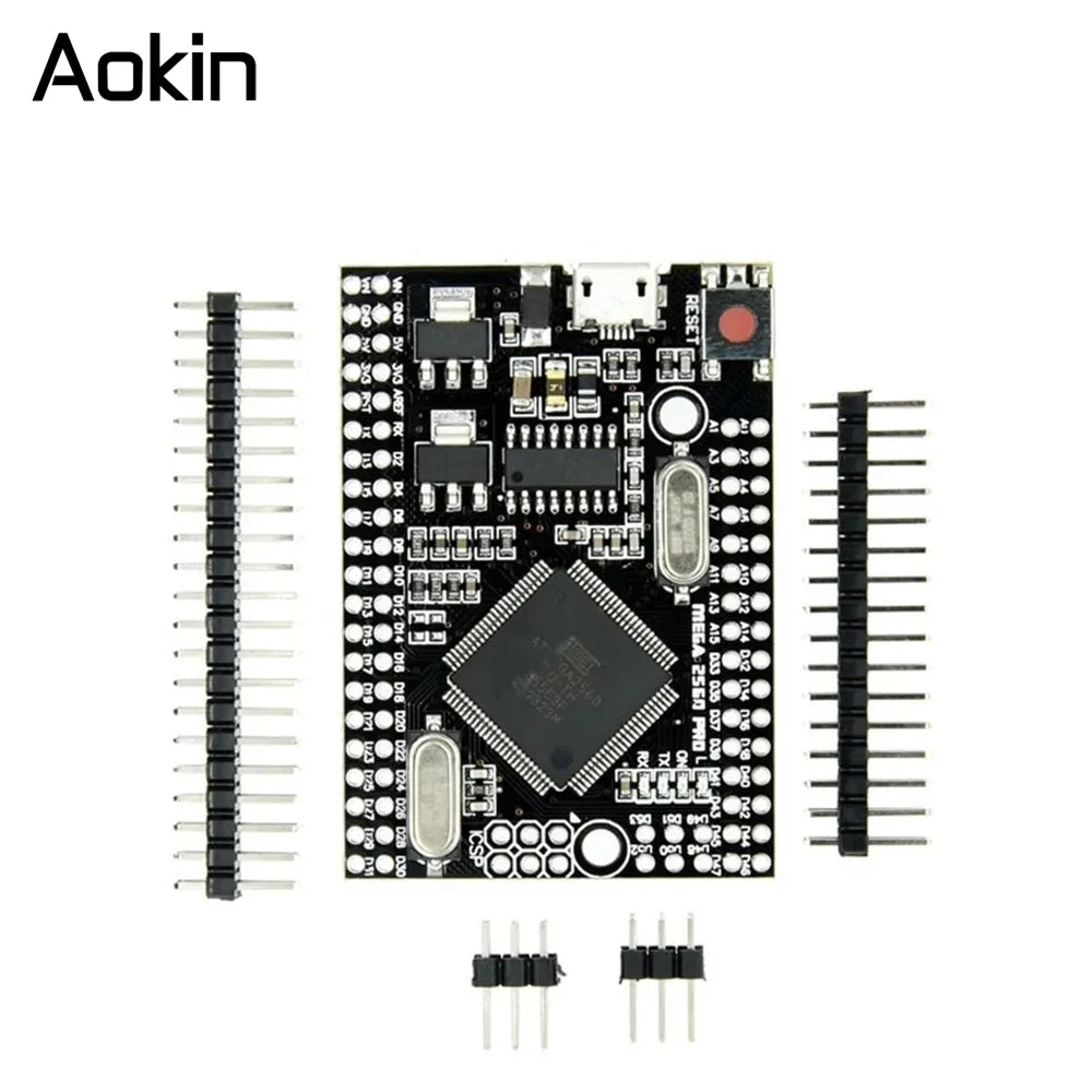 MEGA2560 MEGA 2560 R3 (ATmega2560-16AU CH340G) Pro mini MEGA2560 AVR USB board Development board MEGA2560 with Cable for arduino