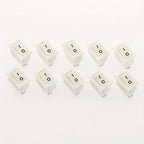 10 PCS/Lot 2 Pin 12V Car Boat Round Dot Light ON/OFF Rocker Toggle Switch Tool Black