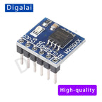 100%New original 2PCS W25Q32 W25Q64 W25Q128 FLASH storage module SPI interface adapter board BV FV