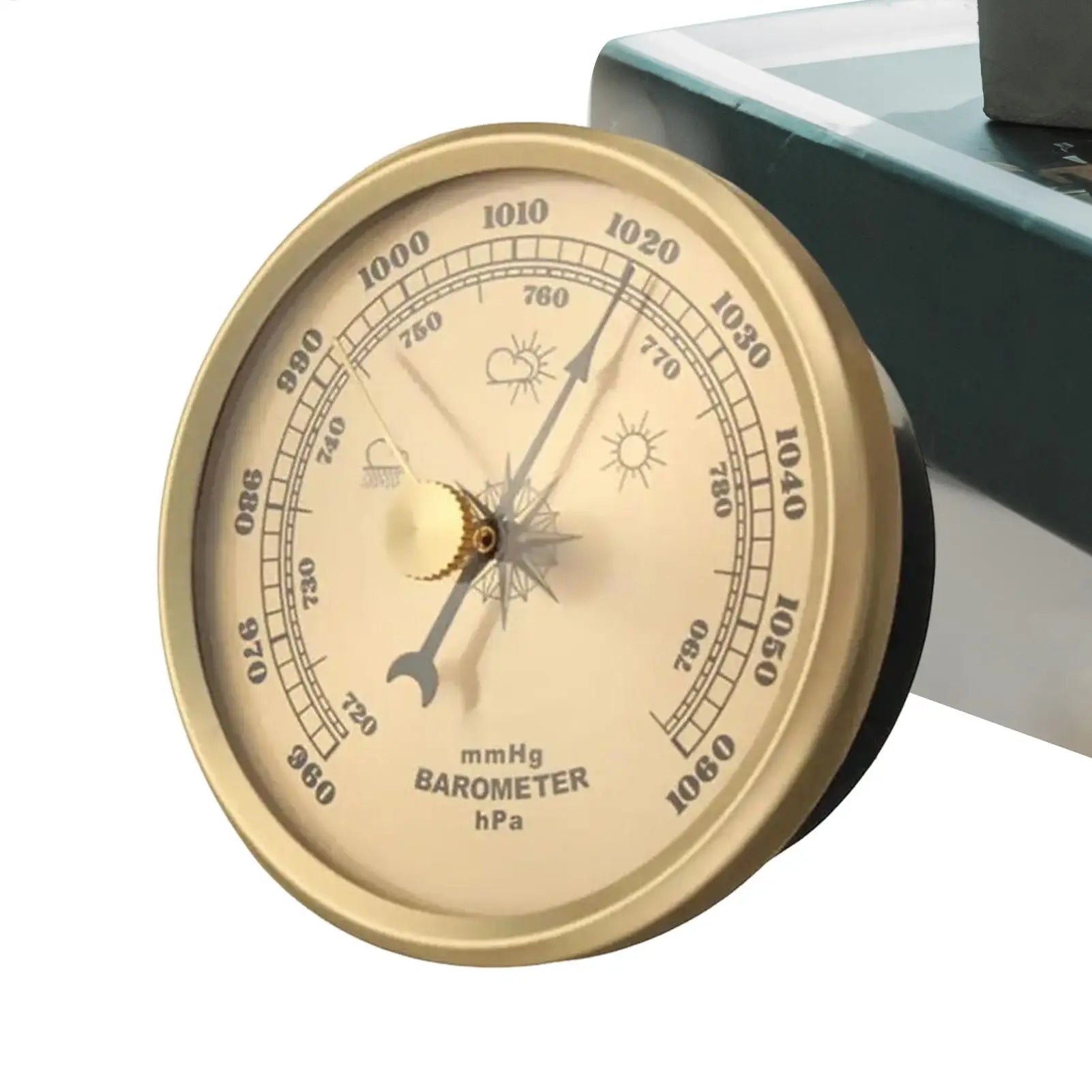 Weather Barometer For Fishing Weather Forecast Wall Hanging Automatic Air Pressure Gauge Weather Forecast Station Thermometer