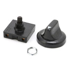 OOTDTY 4-Position 3-Speed Fan Selector Rotary Switch Governor with Knob 13AMP 120V-250V