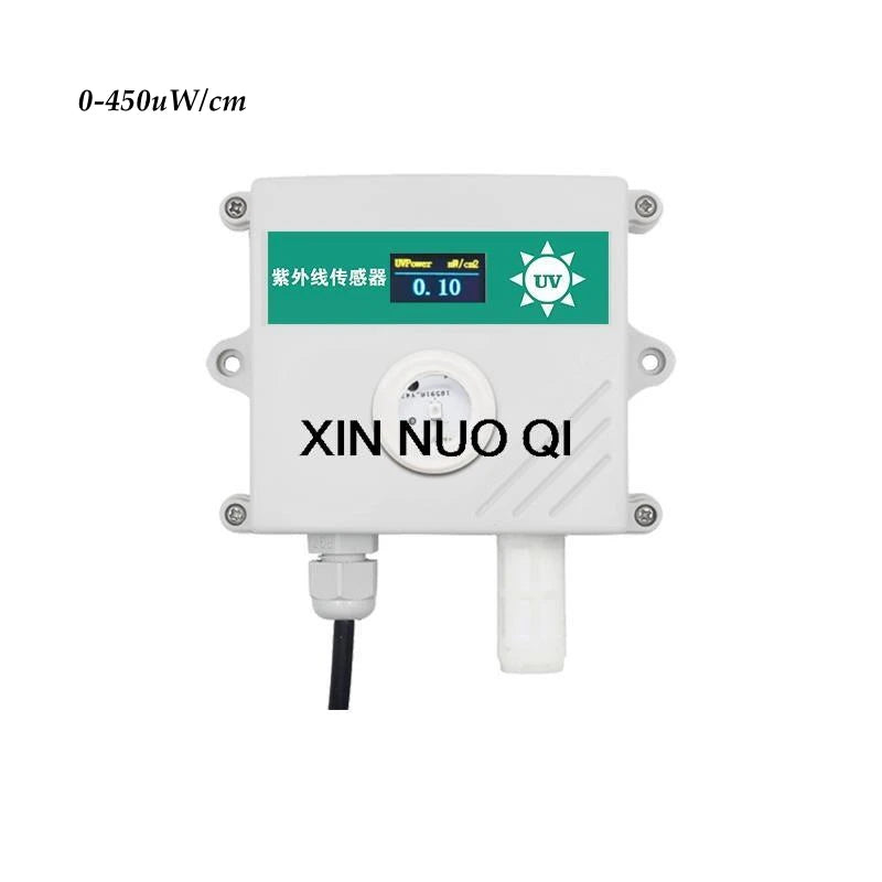 UV Light Intensity Meter Ultraviolet Sensor 4-20mA RS485 0-5V 10V Solar UV Sensor Detector Illuminance Sunshine Transmitter