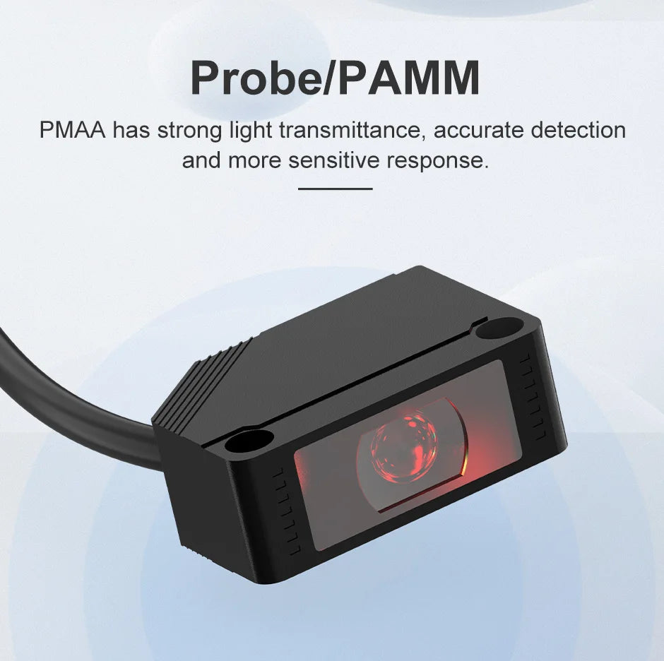 GTRIC Diffuse Photoelectric Switch Sensor E3Z Square Infrared Photocell Sensor 10-30VDC NPN PNP 3-wries Sensing Distance 30CM