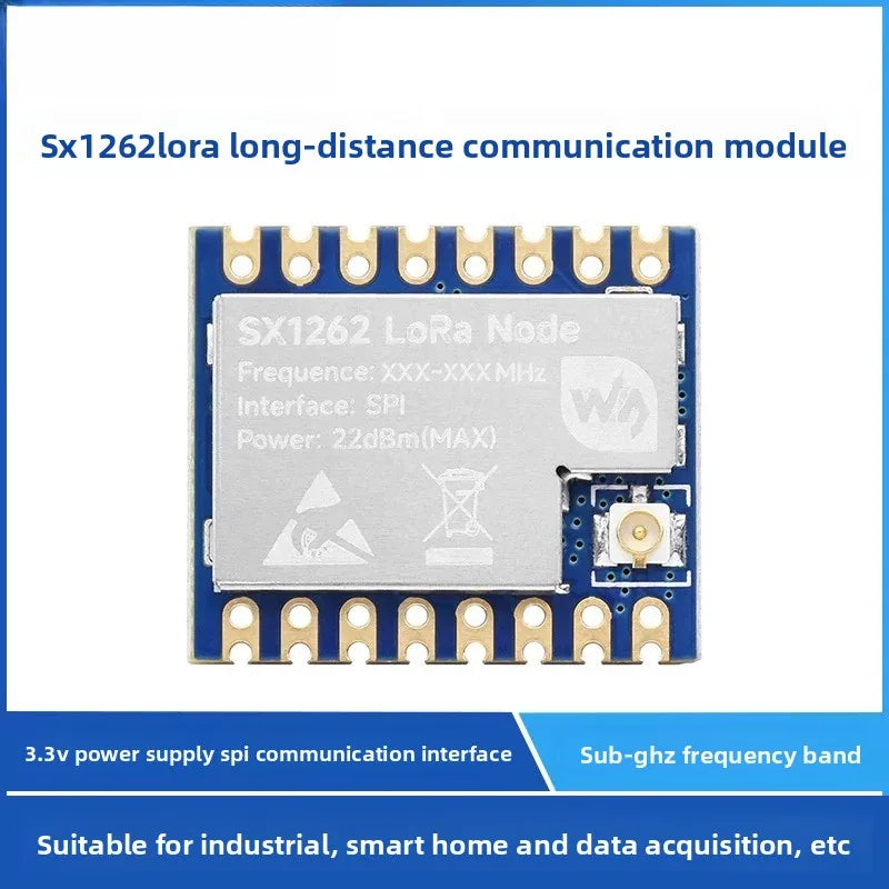 Core1262 LoRa Module SX1262 Long Range Communication Anti-Interference Sub-GHz LF HF Transceiver