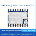 Core1262 LoRa Module SX1262 Long Range Communication Anti-Interference Sub-GHz LF HF Transceiver