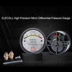ELECALL EM2000 Differential Pressure Gauge Pa/Kpa/psi/mmH₂O for Air Gas Meters Barometer Pressure for Clean Room