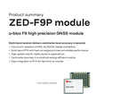 ZED-F9P high-precision centimeter level RTK positioning module GNSS receiver  1PC