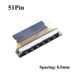 30PIN 51Pin 26MM 27.4MM 29.5MM Pitch 0.5 30Pin to 2.0 Controller for FPC Flexible Flat Cable Adapter Board Converter Connector