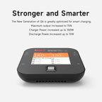ISDT Q6 Retro 350W 16A DC Lipo Battery Balance Charger Discharger for 2-6S Digital Battery Li-Po Li-Hv Li-Ion Li-Fe NiMH Ni-Cd
