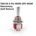 Salecom SH T80-T Z1 Large Long Handle Mini Toggle Switch 12mm Panel Mount 5A/125VAC