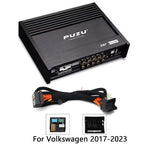 PUZU PZ-X4800S 6core 32bit 8CH With Power Car Audio DSP Digital Signal Processor Built In Amplifier 8X150W Support BT5.0 OPT