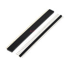 5/10Pcs 2.54mm 40 Pin 1x40 2X40 Single/Double Row Male Female 2.54 Pin Header PCB JST Connector Strip Right angle For Arduino
