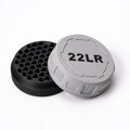 A compact storage case capable of holding 55 .22LR rounds—convenient for carrying to the shooting range.