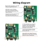 DC 5V/3.7V TWS Stereo Bluetooth Power Amplifier Board, 2×10W Dual-Channel Adjustable and Rechargeable Power Amplifier Board