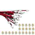 10 sets JST SH 1.0mm 2 Pin Connector with Cable SMD Vertical Male Socket 28AWG 10cm/20cm/30cm